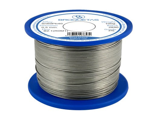 Premium soldeerdraad met lood - 60/40 met loodkern 0,7 mm