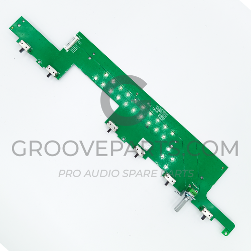 TWPC16A030A01 - Front PCB Assembly (with X-fader contour potentiometer)